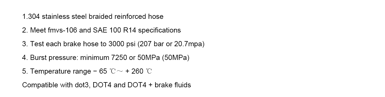 ptfe тоормосны хоолойн онцлог