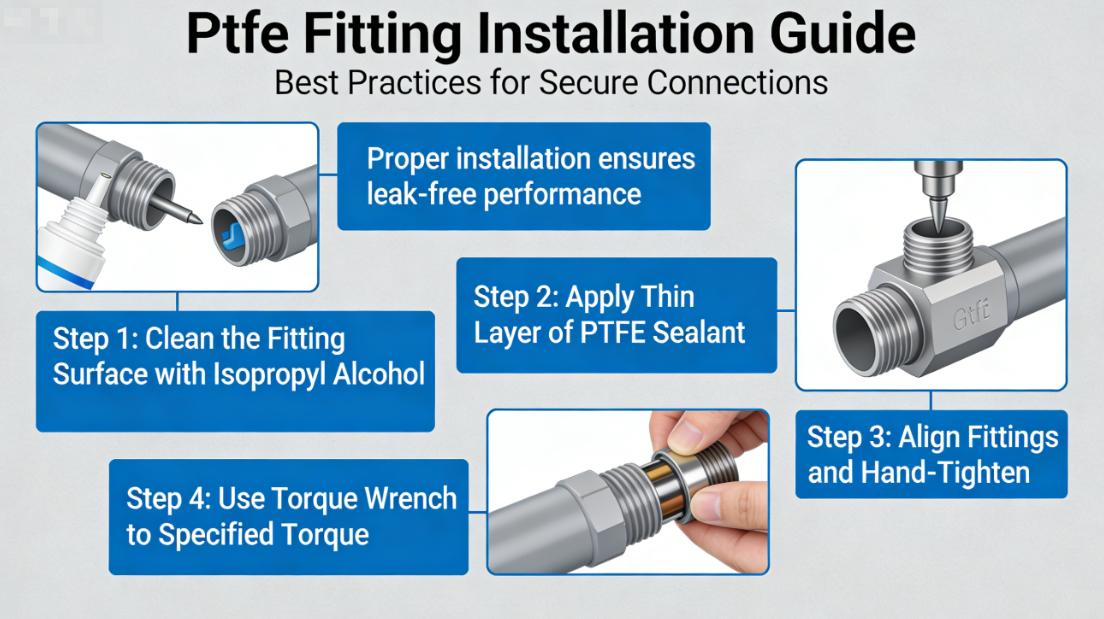 PTFE fitting installation guide